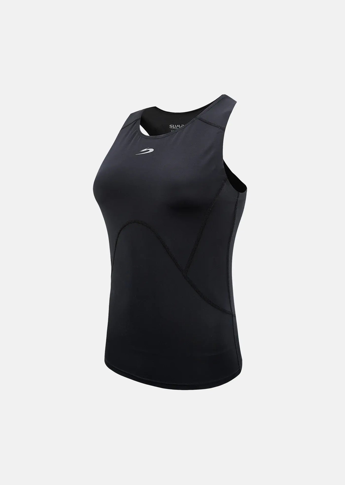 Compression Tank Top for Women - White