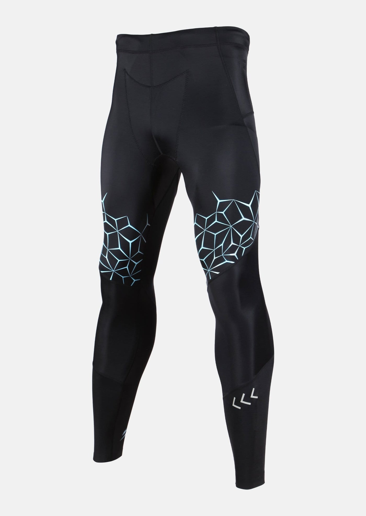D1 Men's Compression Fitted 3/4 Tights